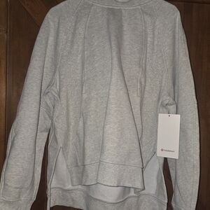 lululemon athletica Gray Sweatshirt